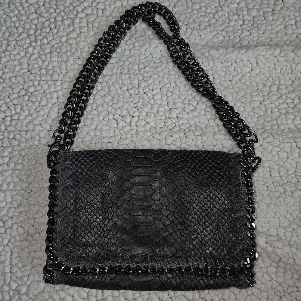 Black Chain Strap Women's Bag